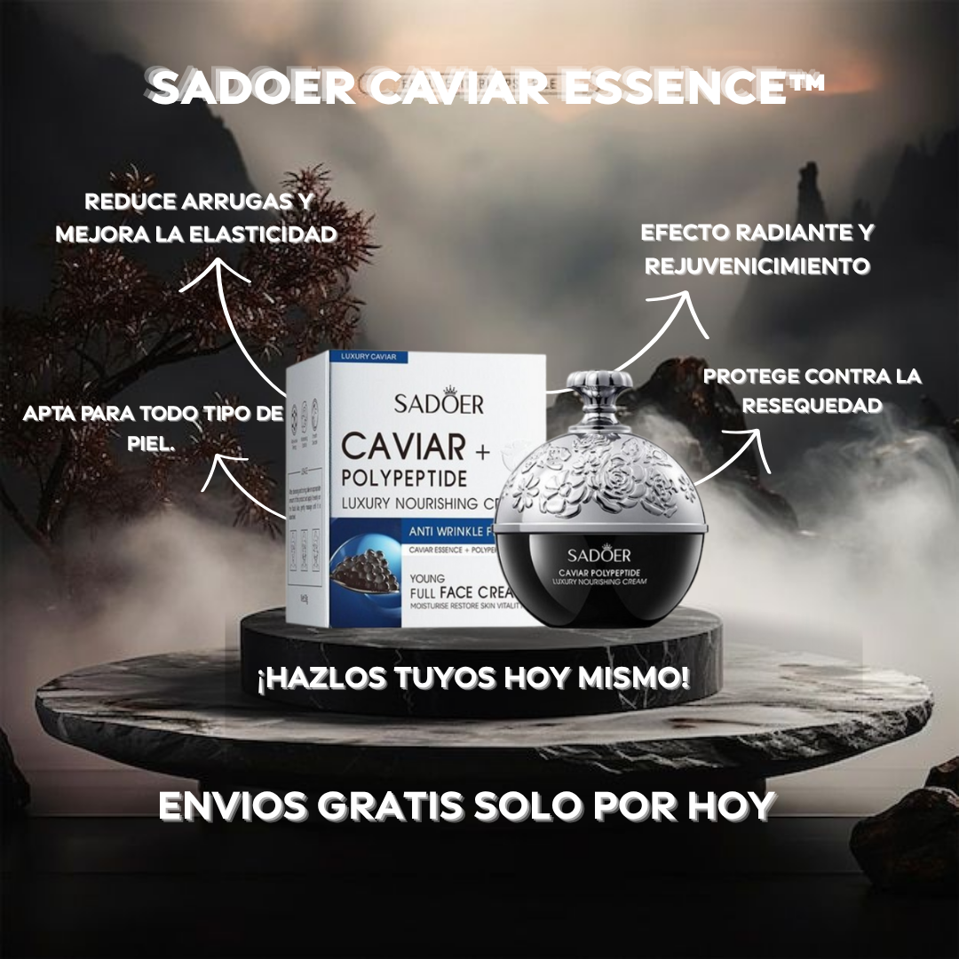 Crema Antiarrugas Reafirmante con Caviar y Polipéptido