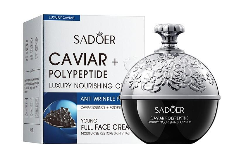 Crema Antiarrugas Reafirmante con Caviar y Polipéptido